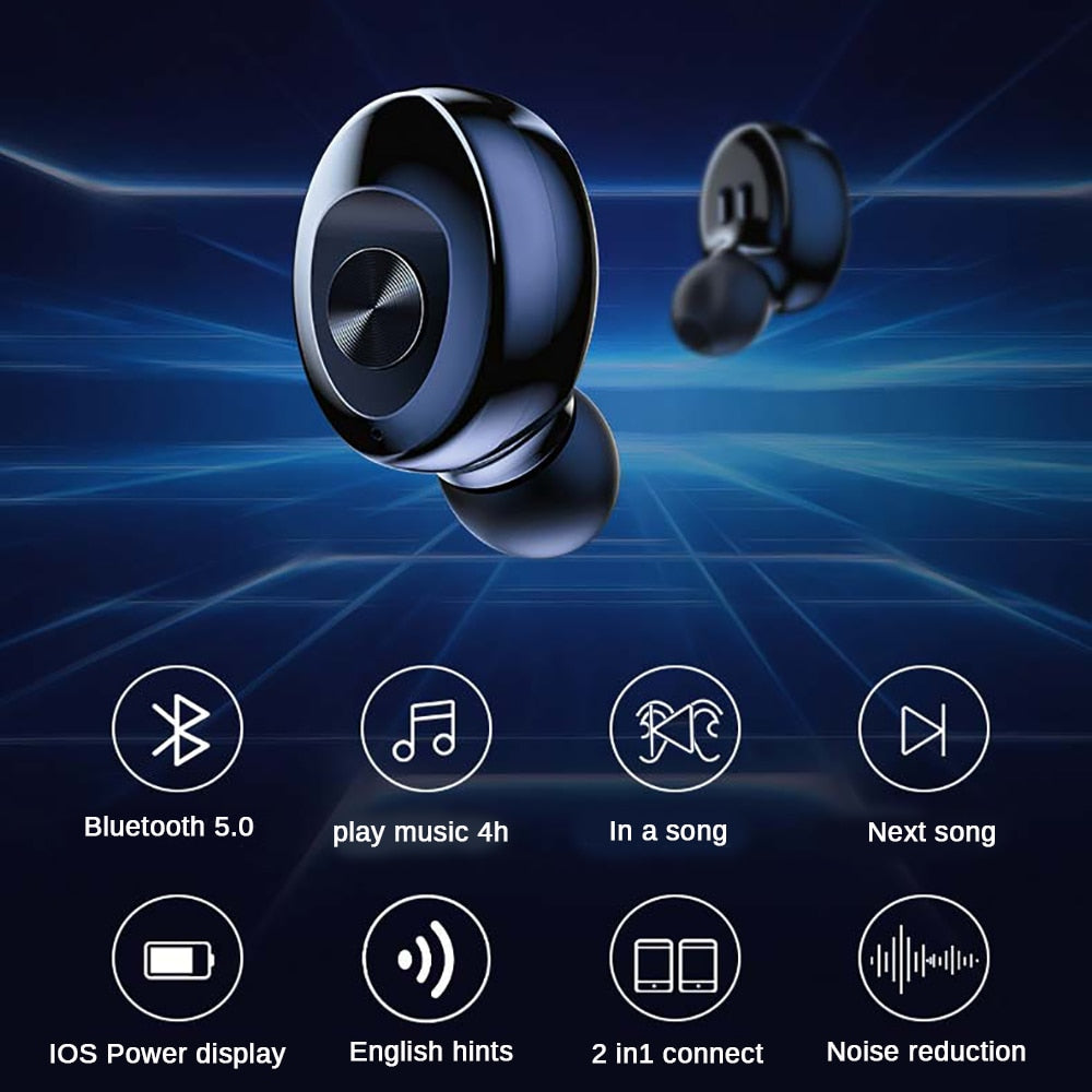 Stylish 5D Stereo Bluetooth