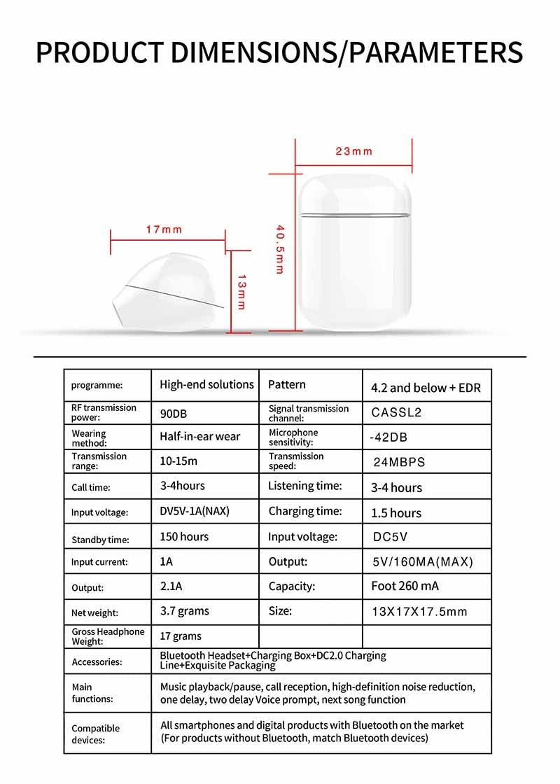 Ultra Mini Wireless Bluetooth