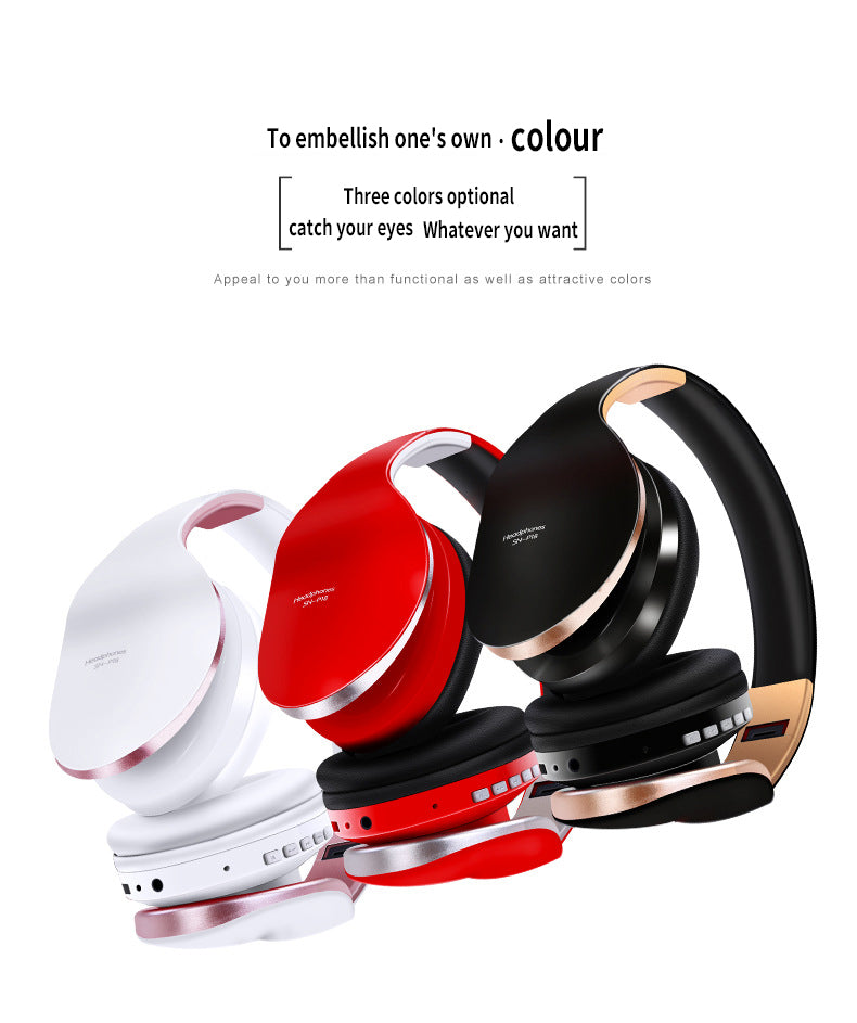 Foldable Wireless Bluetooth Headphones