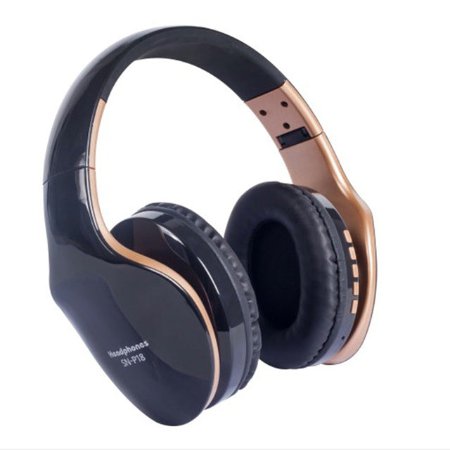 Foldable Wireless Bluetooth Headphones